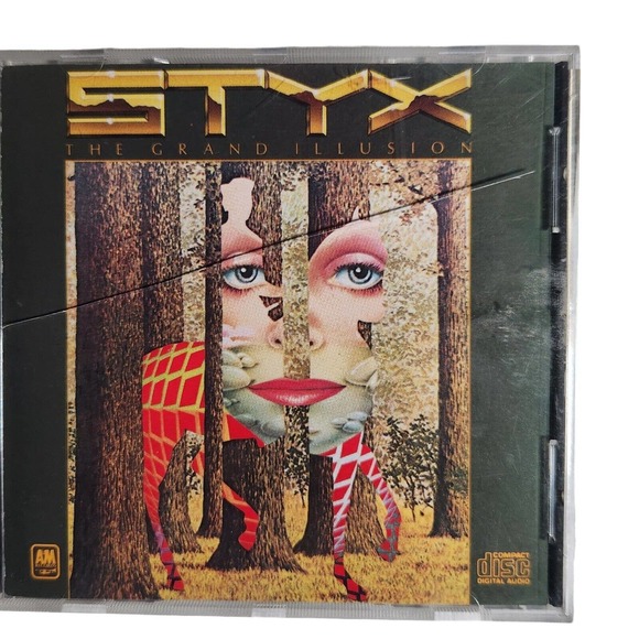 Styx: The Grand Illusion Cd Tested (A & M, 1977) Pre-owned - Picture 5 of 5